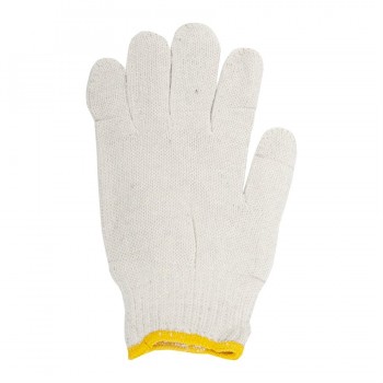 TWXpert Work Gloves GP Knitted Poly/Cotton Unbleached - 12 Pairs (Large)