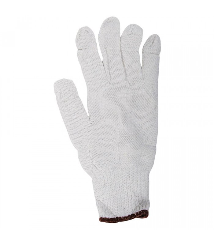 TWXpert Work Gloves GP Knitted Poly/Cotton White - 12 Pairs (X-Large)