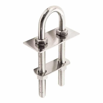 Bride de fixation en U pour bateau - Acier inoxydable