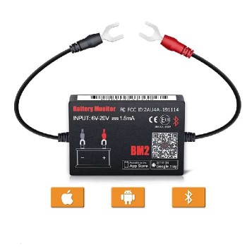 Vehicle Battery Monitor - Bluetooth