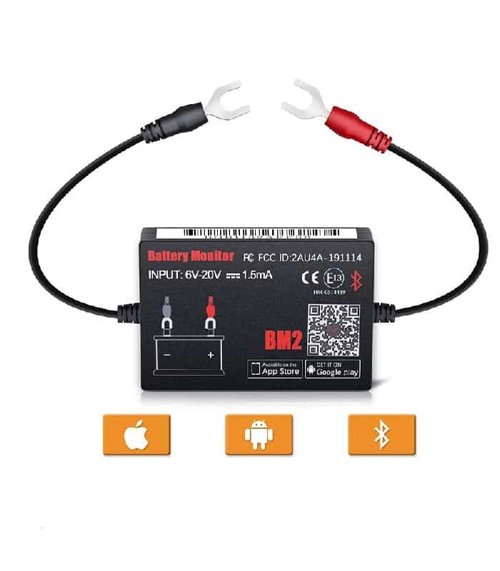 Vehicle Battery Monitor - Bluetooth