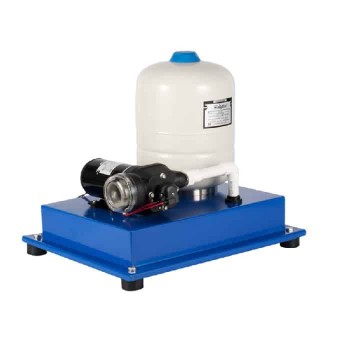 Pompe à pression d'eau avec réservoir - 12 V - 12 A - 40 PSI - 34 L/min