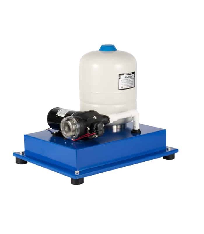 Water Pressure Pump with Tank - 12 V - 12 A - 40 PSI - 34 L/min