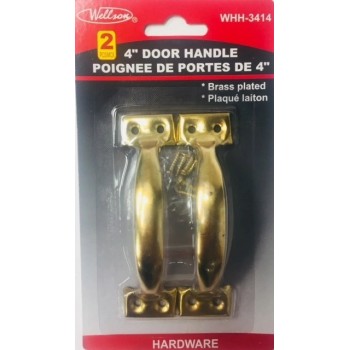 Wellson 4" Door Handle - Pack of 2