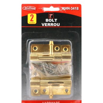 Wellson Bolt 2 in - Pack of 2