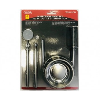 Wellson Ensemble de 4 pièces d'outils pour inspection