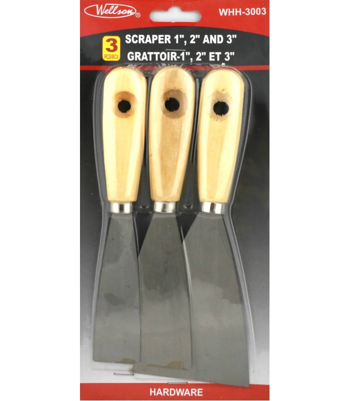 Wellson scraper - Set of 3