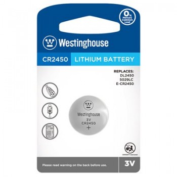 Westinghouse Pile CR2450 3.0V lithium