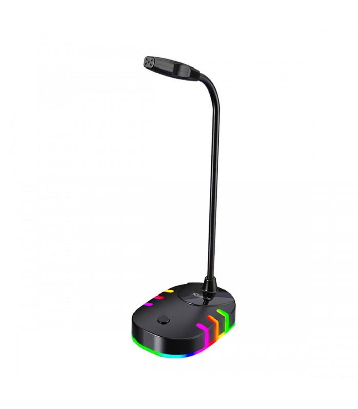 Xtrike Me, Omnidirectional Gaming Microphone, USB, High Sensitivity, ON/OFF RGB LIght, (XMC-02)