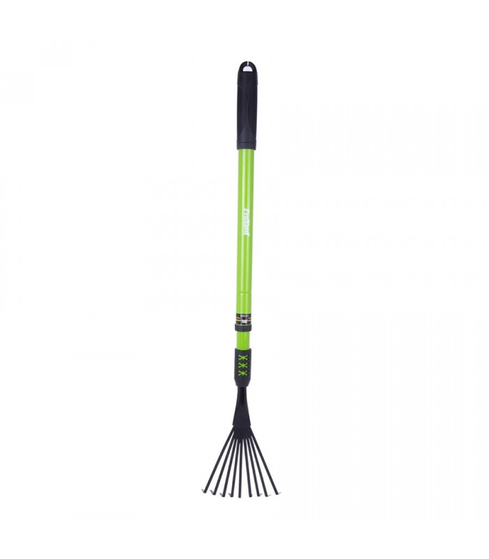 ProYard Telescopic Mini Leaf Rake 80-111.5x15cm