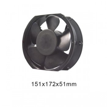 PUG Electronic Fan 100-125 VAC 151mm x 172mm x 51mm ball bearing