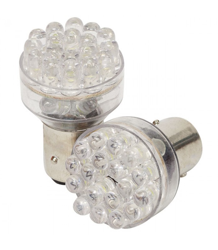 PureVolt 1157 Light at 24 White LEDs 2-Pack