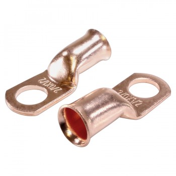 PureVolt Terminal à anneau 2/0 AWG pour vis 1/2" - Paquet de 2