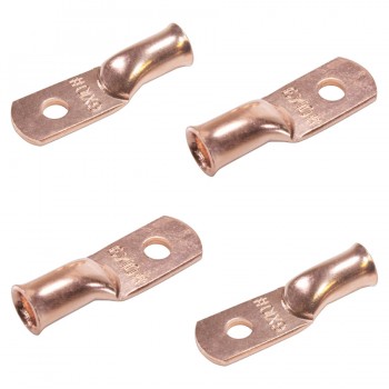 PureVolt Terminal à anneau 8 AWG pour vis #10 - Paquet de 4