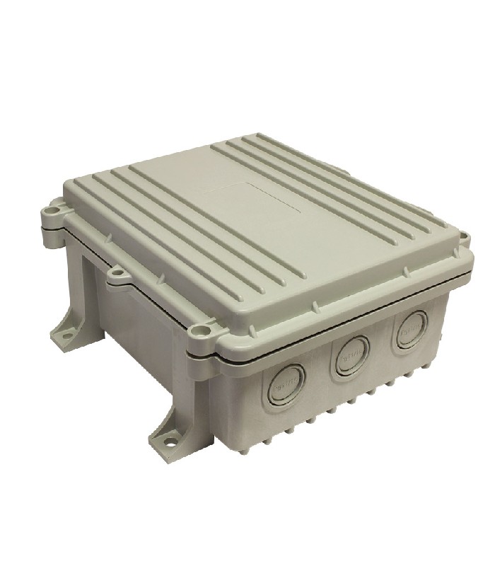 PureVolt Boîtier en plastique ABS - 190 mm x 197 mm x 90 mm - Gris