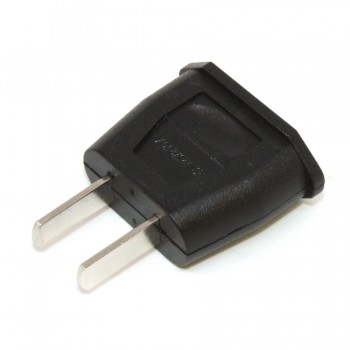 PureVolt  European to American Plug Adapter - 250V to 125V - 6A