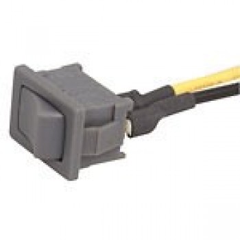 Rocker switch 3P 125VAC 10A Grey ON/OFF/ON