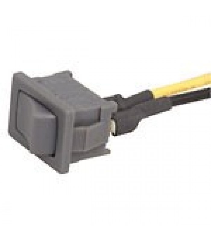 Rocker switch 3P 125VAC 10A Grey ON/OFF/ON