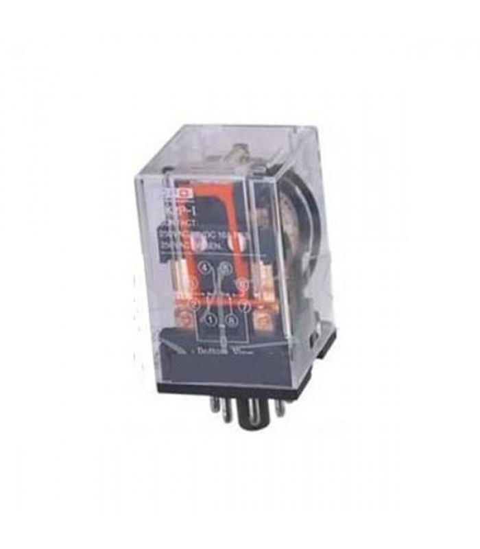 Global Tone MK2P-1-220VAC Relay coil 220VAC 10A with 8 Contacts