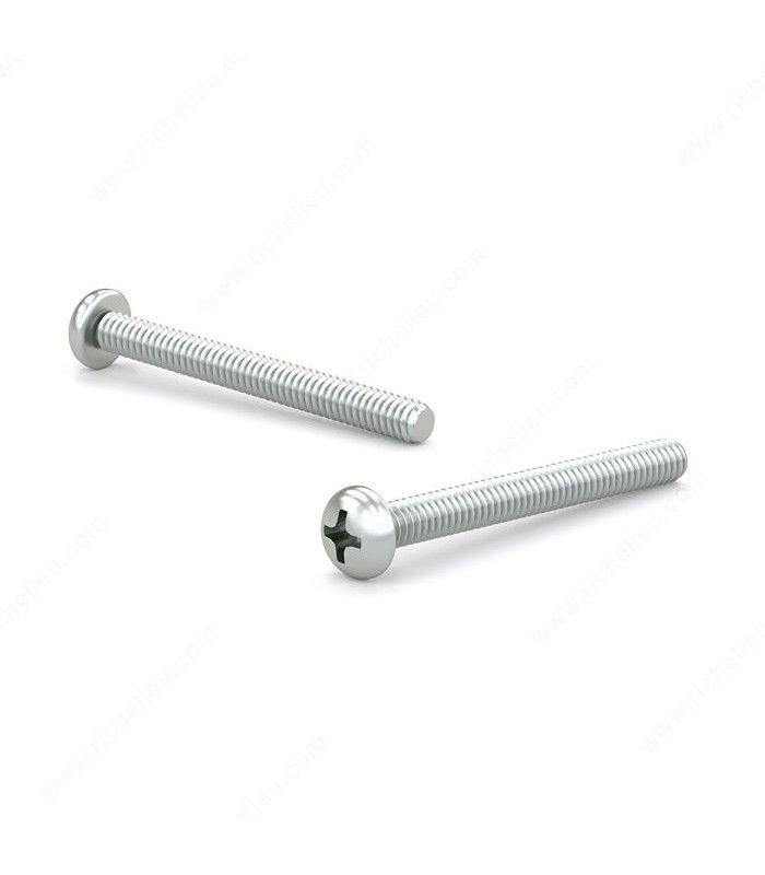 Reliable Fasteners Vis machine zinguée tête ronde 35mm M4 - Paquet de 5