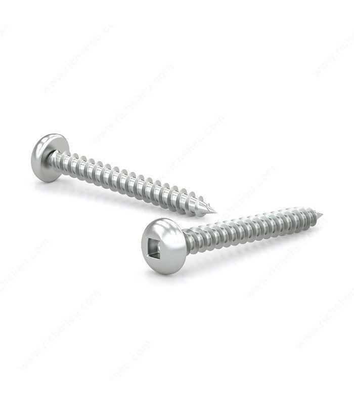 Reliable Pan Head Zinc Plated Metal Screw #8 x 3 in. - Pack of 4