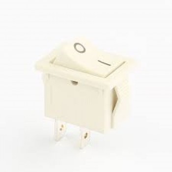 Interrupteur à bascule 3P 125VAC 10A Blanc Chaud - ON/OFF
