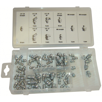 Rodac Canada Grease fitting assortment - 70 pcs