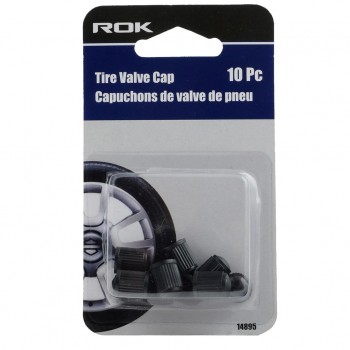 ROK 10 PC Tire Valve Cap