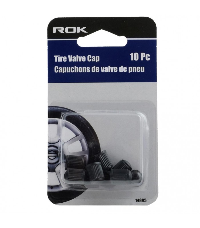 ROK 10 PC Tire Valve Cap