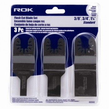 ROK 3 PC Flush Cut Blade Set
