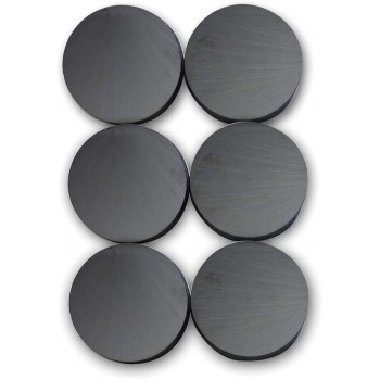 ROK 6 Pc Ceramic Disc Magnets 1" x 5/32"