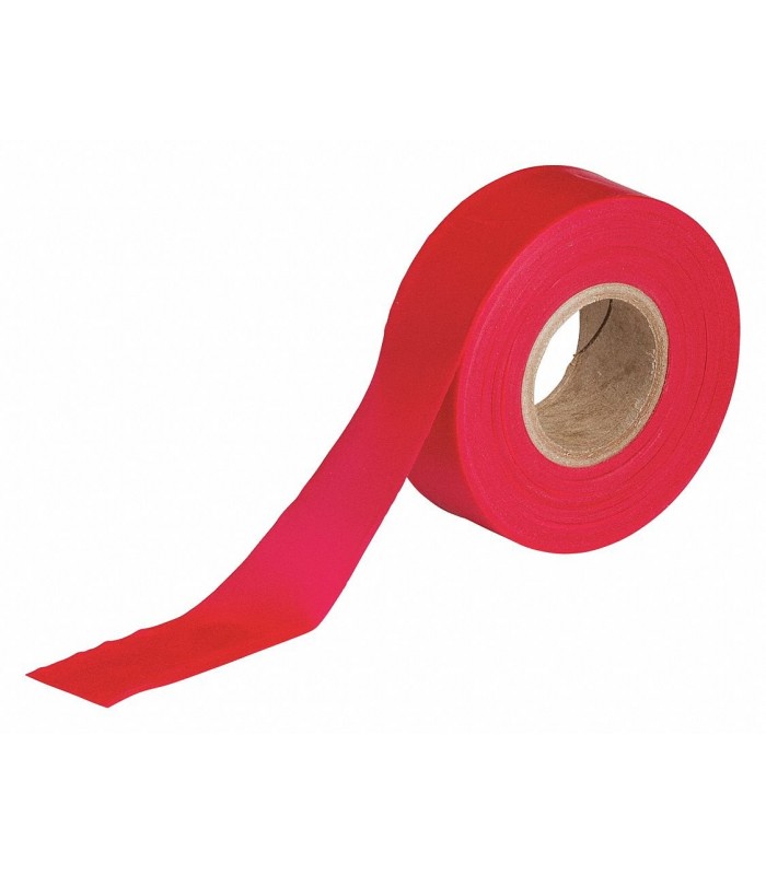 ROK Flagging Tape 1 in x  200 ft Red