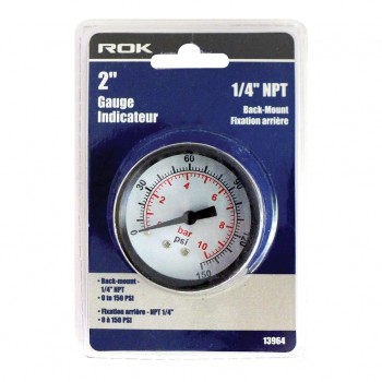 ROK Gauge 2" 150 PSI