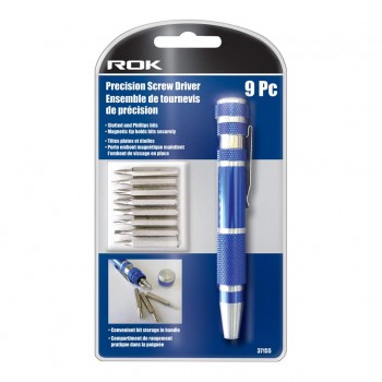 ROK Precision Screw Driver 9 Pcs