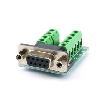 Adaptateur femelle série RS232 à connecteur DB9