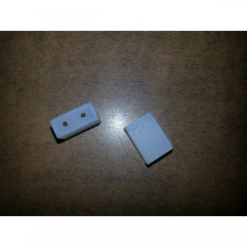 Global Tone Rubber End for Led Strip, 2 Holes for 2 wires, ip 68