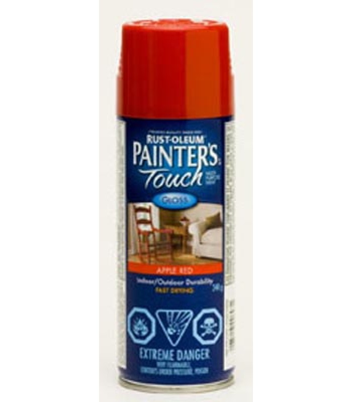 Peinture Multi-Usages Painter's Touch de Rust-Oleum - Rouge Pomme 340G