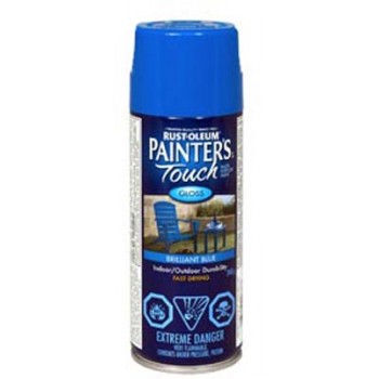 Rust-Oleum Paint Spray 340G (12oz) Gloss Brillant Blue (Painters Touch)
