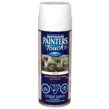 Peinture Multi-Usages Painter's Touch de Rust-Oleum - Blanc mat 340G