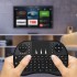 mini Air Mouse 92-keys QWERTY 2.4G Wireless Backlight Keyboard with Touchpad for Android TV Box