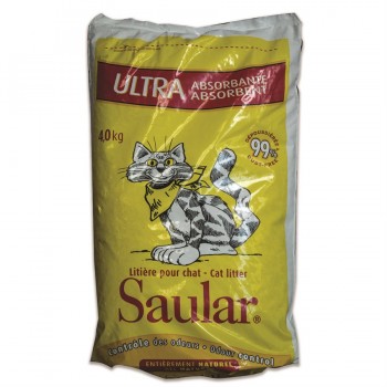 SAULAR SANS PARFUM LITIÈRE POUR CHATS 4KG