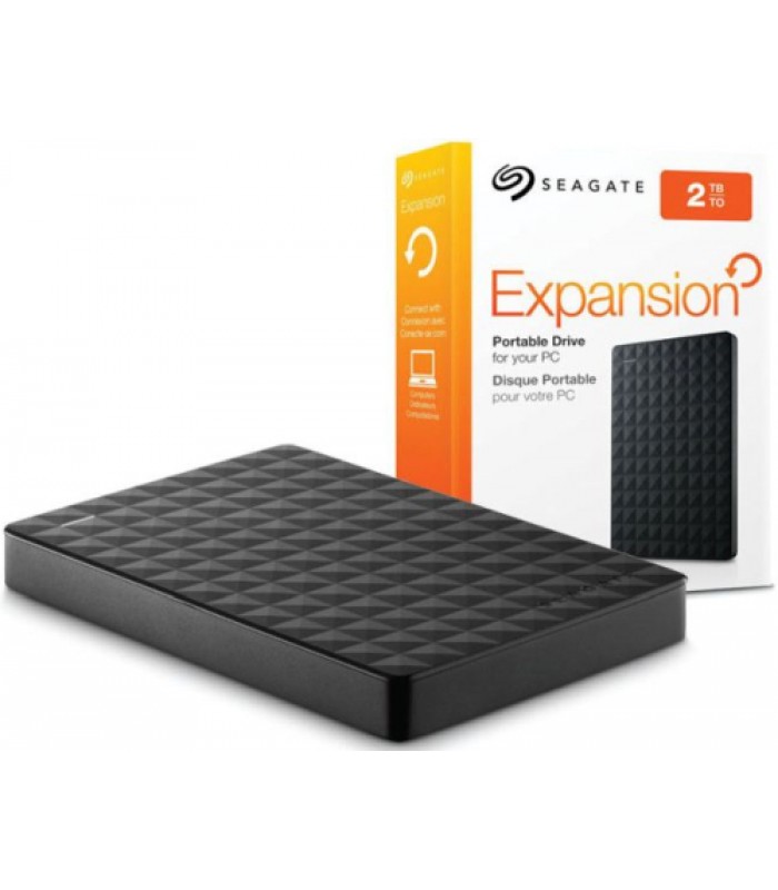 Disque dur Seagate Expansion 2 To Noir USB 3.0 (STEA2000400)