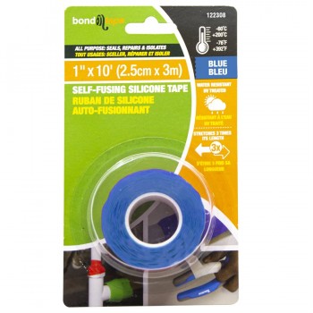 Self-Fusing Silicone Tape 2.5cm x 3m Blue