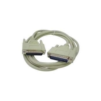 Global Tone 15-ft. Serial Straight-Through Cable (DB25 M/M)