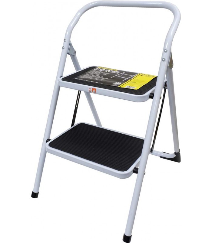 SHOPRO Step Ladders White 2 Steps