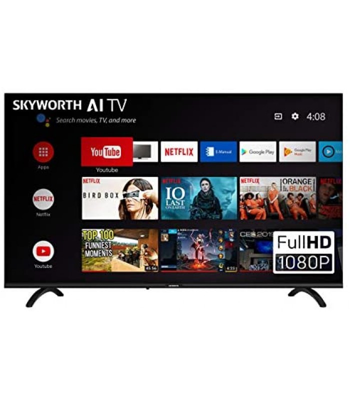 Skyworth 40E20300 40 po.1080p Android Téléviseur intelligent HD Wifi - Recertifié