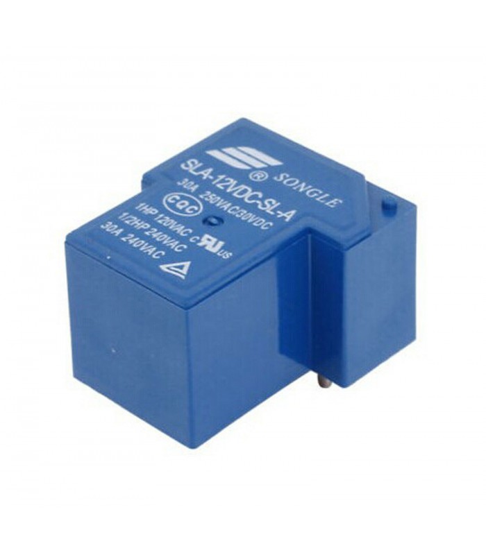 SLA-12VDC-SL-A 12V DC SONGLE Power Relay PCB Type