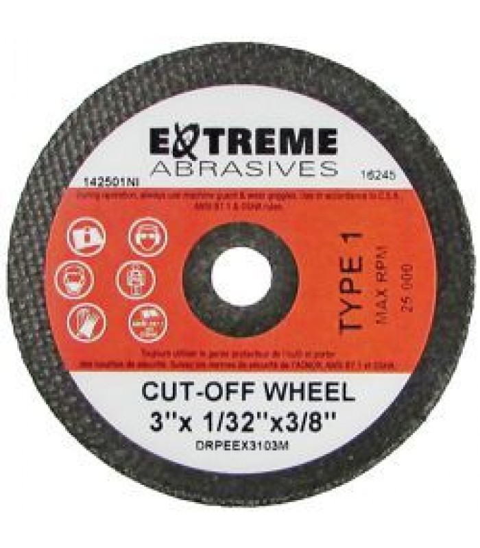 SMALL DIA.CUT-OFF WHEEL 3x1/16x3/8