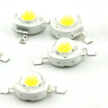 1W Pure White SMD LED Beads - Pack of 4