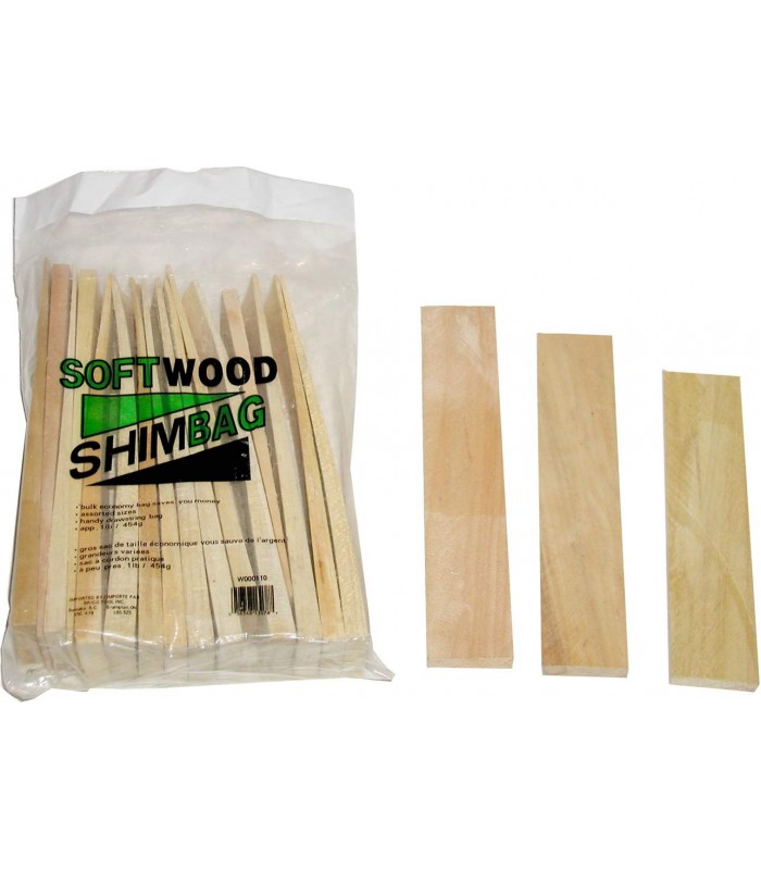 Hardwood Shim Bag 454g